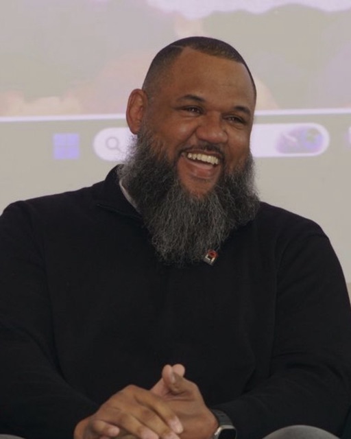 Lee Lewis, co-host of the Hold It Down Podcast